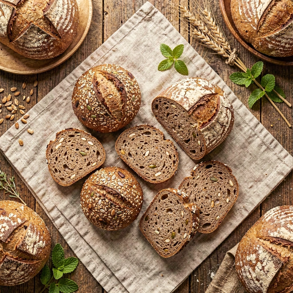 Cereais integrais tradicionais